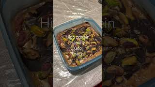 High Protein Keto Snicker Bar