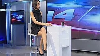 Dilara Gönder Beautiful Turkish Tv Presenter 04.03.2013