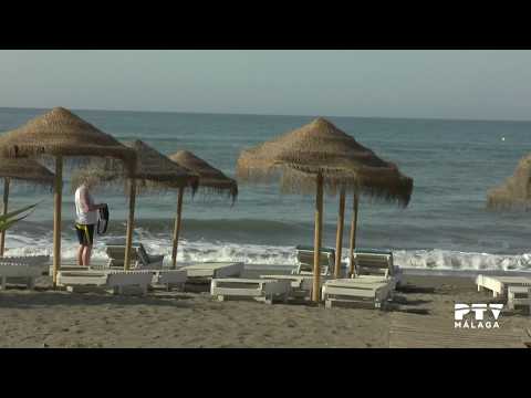 Mar de Alborán: Playas del Rincón de la Victoria. 25/07/2017