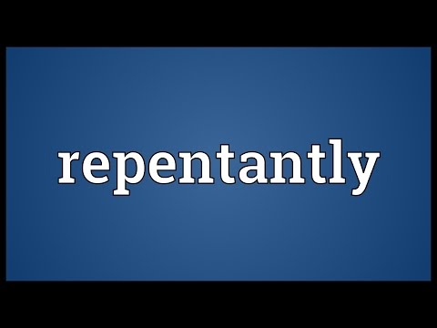 Header of repentantly