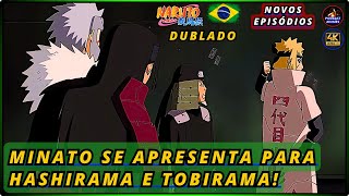 Minato Se Apresenta Para Hashirama E Tobirama Dublado Novos Episódios De Naruto Shippuden Dublado