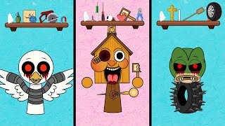 Oh No Help Bombombini Gusini, La Esok Ola, Boneca Ambalabu - Incredibox Sprunki Animation