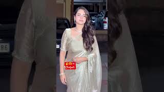 Aysha Khan Look Hot Y Low Waist Saree Deep Cleavage Blouse Navel Show Tamil Mallu Aunty Oops Reel