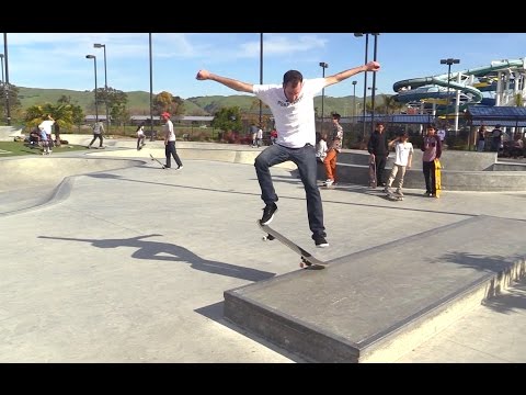 LANCE LANDS A 50 50 FRONT 180 OUT!