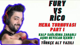 Fury Vs Ri̇co---Mena Turnuvasi Part I ---- Di̇kkat Aşiri Heyecan İçeri̇r
