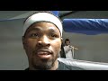 Shawn Porter Interview at 50Cent Gym