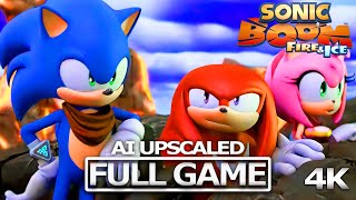 Sonic Boom Fire And Ice Full Gameplay Walkthrough No Commentaryfull Gameai Upscaled 4K Ultra Hd