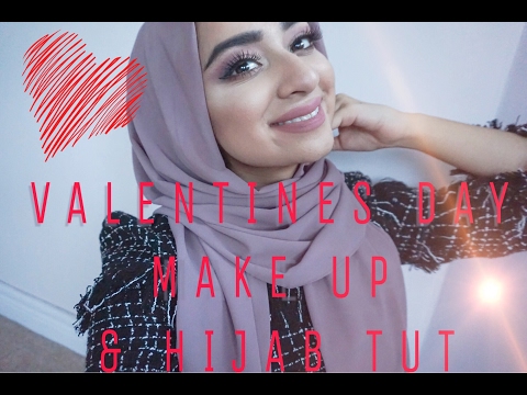 VALENTINES DAY | Make up & Hijab | 2017 | SHUMIDEE - YouTube