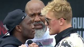 Deji PUSHES Jake Paul ON STAGE!! (FULL) | KSI VS Logan Paul Boxing Fight