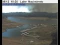 Clip of Chimney Fire Near Lake Nacimiento