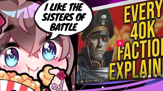 Leah Reacts To Every Single Warhammer 40K Faction Explained P1