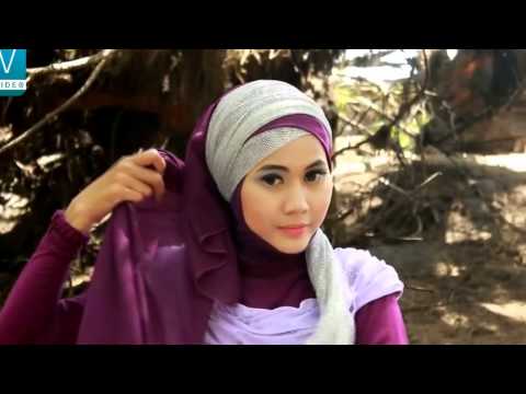 Hijab Tutorial For Square Face Shapes - YouTube