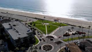 Images drone prises durant le confinement en Californie