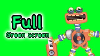 Rare Wubbox Full Green Screen