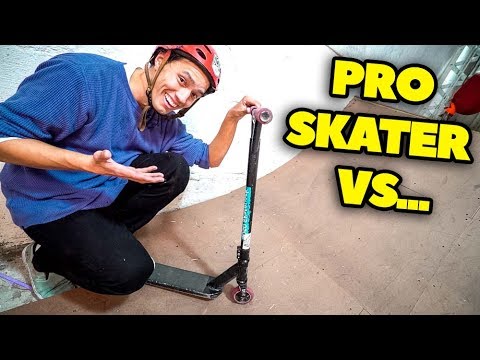 PRO SKATER VS PRO SCOOTER