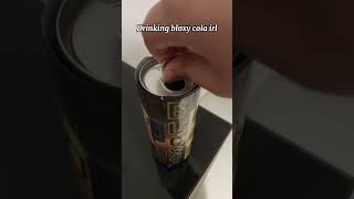 Drinking Bloxy Cola Irl