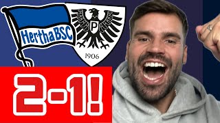 Hertha Bsc - Preußen Münster 2-1 1-0 Yse & Spielernoten. Beste Leistung Der Saison
