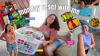 Healthy Habits, Meal Prepping, & Laundry Setting Myself Up For Success This Week