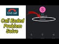 how solve call ended problem |how to fix call ended problem on android,call ended,call ended problem