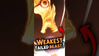 Kurama Is The Weakest As Well As The Strongest Tailed Beast In The Series