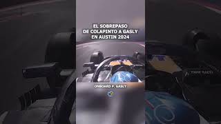 El Sobrepaso De Franco Colapinto A Pierre Gasly En Austin 2024 Desde El Onboard Del Francés