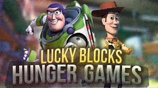 Minecraft: TOY STORY LUCKY BLOCK HUNGER GAMES! - Lucky Block Modded Mini-Game