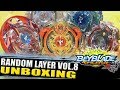🇧🇷ABRINDO RANDOM LAYER VOL.8 SCREW TRIDENT! BEYBLADE BURST