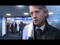 City 2-1 Spurs Mancini Reaction EPL 12-13
