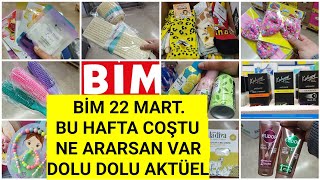 BİM DE BU SALI NE ARARSAN VAR DOLU DOLU ÇEŞİT ÇEŞİT AKTÜEL ÜRÜNLER BİM 22 MART 2