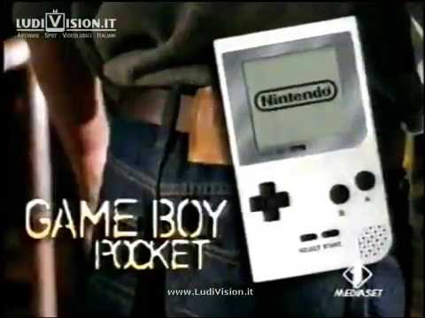 Pubblicità italiana Game Boy Pocket (1997)