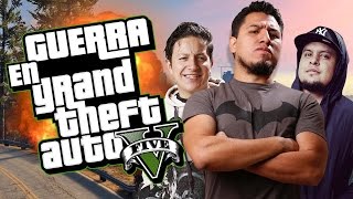 GTA V Guerra con #LosNoobs (Resumen de Twitch)