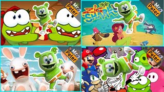 6 Gummy Bear Song Cover Mashup By Mr Peter And 6 Coffin Dance Mashup - 1K Subscribers Special - 35