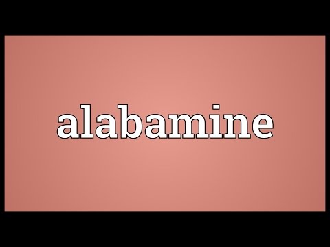 Header of alabamine
