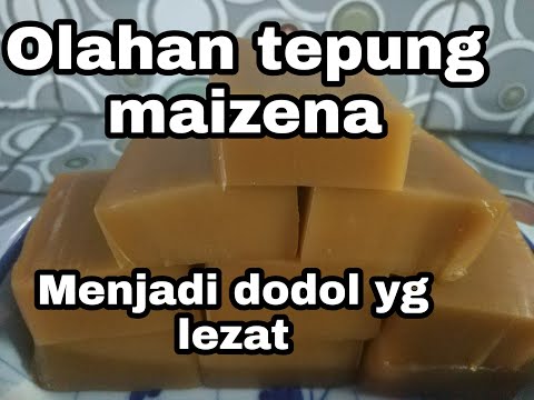 OLAHAN TEPUNG MAIZENA // MENJADIDODOL YANG LEZAT