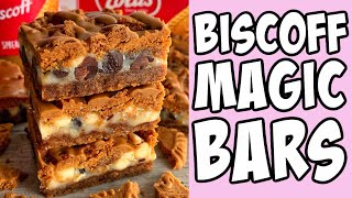 Biscoff Magic Bars Recipe Tutorial