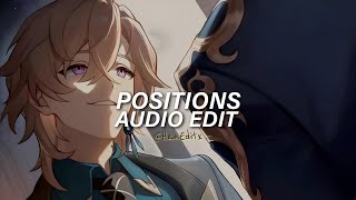 Positions - Ariana Grande Edit Audio