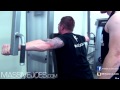 In The Gym With Team MassiveJoes - Shoulder Workout 24 August 2013 - Anytime Fitness Mile End