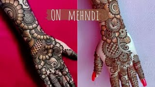 Bridal Mehndi Latest Dulhan Mehandi Designs 2023 3D Mehendi Wedding Henna Design