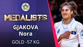 Gjakova Nora D Medal Judo Tbilisi Grand Slam 2021