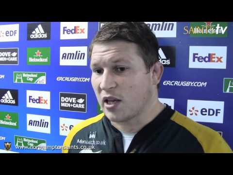 Dylan Hartley frustrated by Saints loss to Castres - Dylan Hartley frustrated by Saints loss to Cast