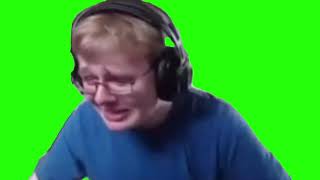 Callmecarson Crying Green Screen