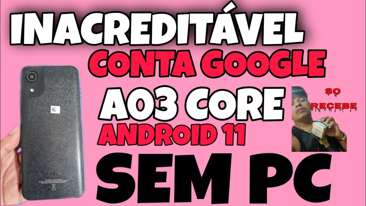 Google account unlock A03 core android 11 without PC Google account unlock A03 core android 11 without PC