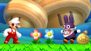 New Super Mario Bros. U Deluxe - All Nabbit Chases