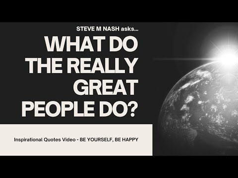 Inspirational Quotes - Be Yourself, Be Happy