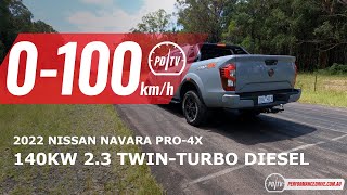 2022 Nissan Navara Pro-4X 0-100Kmh & Engine Sound