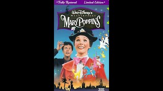 Opening To Mary Poppins 1997 Vhs