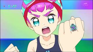 Laura Transforms Into Cure La Mer While Already A Human