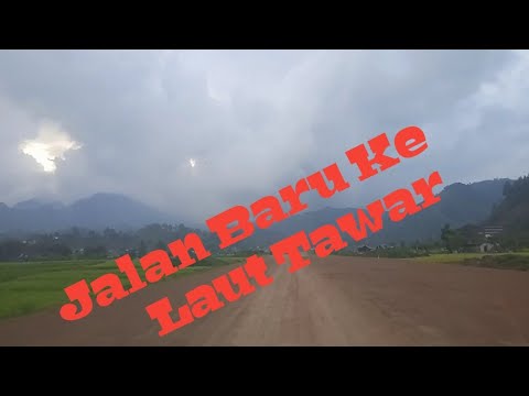 Suasana Perjalanan Di Aceh Tenggah..