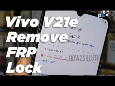 2022 New VIVO v20e remove FRP lock 2022 New VIVO v20e remove FRP lock
