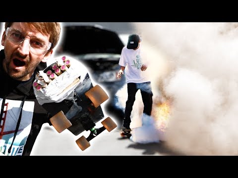 EXTREMELY DANGEROUS ROCKET SKATEBOARD